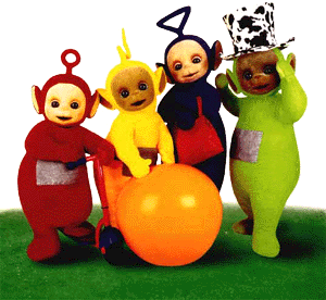 Klicke auf die Tubbies !!!